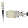 Creative Mark Pro Stroke Premium White Chungking Hog Bristle Artist Paint Brush - Bright - Natural Bristle Brush w/ Great Control Suitable for Oils, - 2 of 4