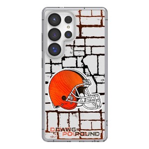 NFL AFC Teams Brick Wall Clear Cell Phone Case for Samsung Galaxy - 1 of 4