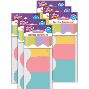 TREND Cheerful Stripes Terrific Trimmers®, 39 Feet Per Pack, 6 Packs - 1 of 4