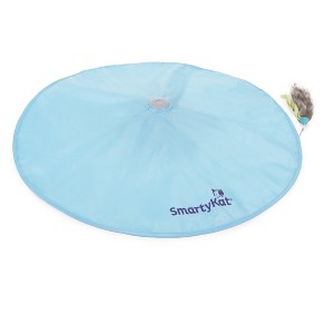 SmartyKat Hot Pursuit Electronic Concealed Motion & Light Cat Toy with Faux Fur Wand - 1 of 4