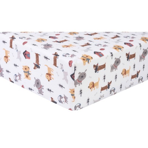 Flannelette fitted cot hot sale sheet