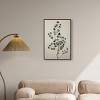 Art Remedy Eucalyptus Embroidery II Minimalistic Botanical and Floral Art Prints Framed - 2 of 4