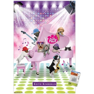 Trends International Keith Kimberlin - Puppies and Kittens Band Unframed Wall Poster Prints - 1 of 4