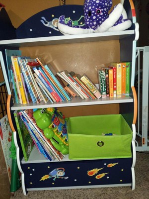 Outer Space Kids' Bookshelf - Fantasy Fields By Teamson Kids : Target