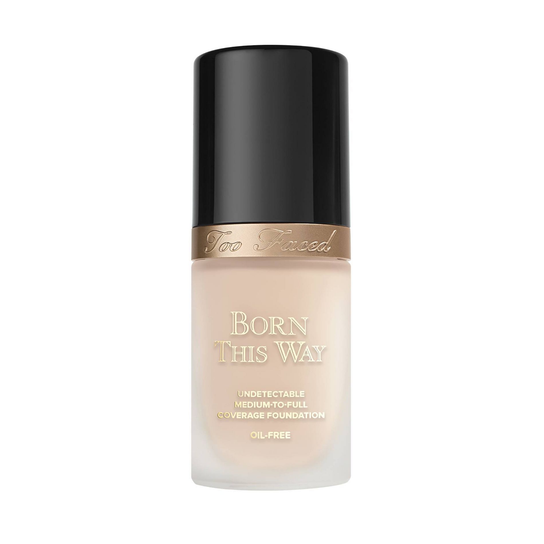 Too Faced Born This Way Finish Longwear Liquid Foundation - Snow - 1 fl oz - Ulta Beauty: Contains Hyaluronic Acid, Buildable Coverage, Smoothing