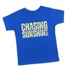 The Juniper Shop Chasing Sunshine Block Distressed Toddler Short Sleeve Tee - 2 of 4