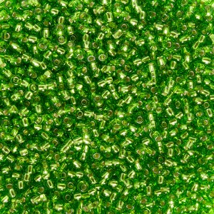 John Bead 24g 10/0 Sugarcane Green Czech Glass Seed Beads for Jewelry Bracelet Necklace Making - 1 of 1