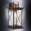 Urban Ambiance Luxury Colonial Outdoor Wall Light,  19"H x 9.125"W,  Olde Bronze Finish, UHP1234 - 3 of 4