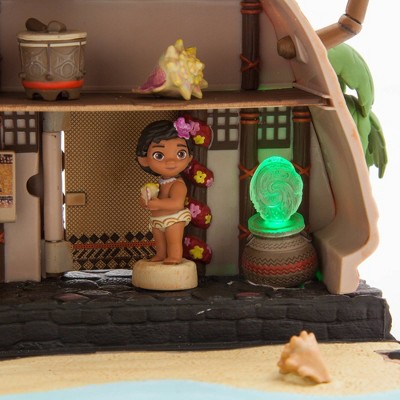 Disney Animators&#39; Collection Littles Moana Motunui Island Playset