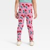 Toddler Girls' Printed Leggings - Cat & Jack™ - 2 of 3