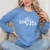 Simply Sage Market Women's Graphic Sweatshirt Basketball Mom Ball - 2 of 3
