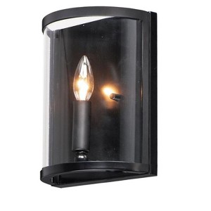 Maxim Lighting Sentinel 1 - Light Wall Light in  Black - 1 of 4