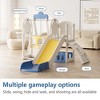 VYNXARIA Blue 5 - in - 1 Toddler Play Set: Slide, Climbing, Swing, Built - Tough & Easy Assembly - 4 of 4