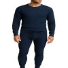 3 Pack Men’s Thermal Underwear Set – Waffle Knit Base Layer Top & Bottom Long Johns - 4 of 4