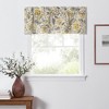 Ellis Curtain Regency Straight 3" Rod Pocket Valances for Windows 50" x 15" Grey - 2 of 4
