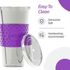 Copco Sierra 2-Pack 24 Ounce Iced Beverage Tumbler Cup with Straw & Spill Resistant Lid, BPA Free - 4 of 4
