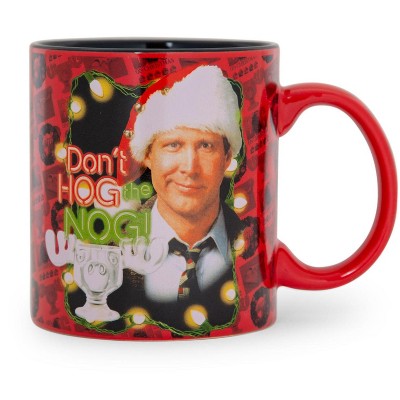 Silver Buffalo National Lampoon's Christmas Vacation "Don't Hog Nog" Ceramic Mug | 20 Ounces