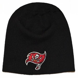 NFL Beanie - Tampa Bay Buccaneers, Black Cuffless - 1 of 2