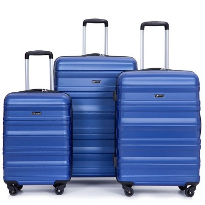 3 Piece Luggage Set,Hardshell Suitcase Set with Spinner Wheels & TSA Lock, Expandable Lightweight Carry On Luggage Suitcase