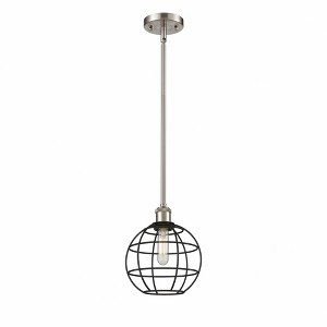 Lake Placid - 1 Light Stem Hung Pendant In Industrial Style-10.25 Inches Tall and 8 Inches Wide - 1 of 1