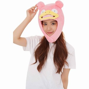 Clever Idiots Inc. Pokemon Slowpoke Kigurumi Costume Beanie Hat - 1 of 3