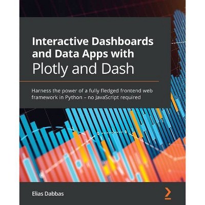 Interactive Dashboards and Data Apps with Plotly and Dash - by  Elias Dabbas (Paperback)