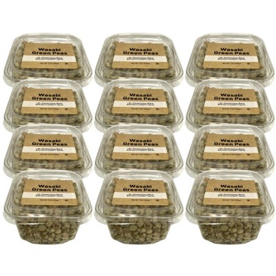 Woodstock Farms Wasabi Green Peas - Case of 12/9 oz