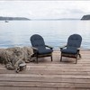 ARDEN Oceantex Outdoor Plush Modern Tufted Adirondack Cushion, 2 Pack, 20 x 18, Water Repellent, Fade Resistant 20 x 18, Ocean Blue - 2 of 4