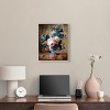 Art Remedy Jan van Huysum - A Delft Vase with Flowers Vintage Classic Roses Wall Art Framed - 2 of 4