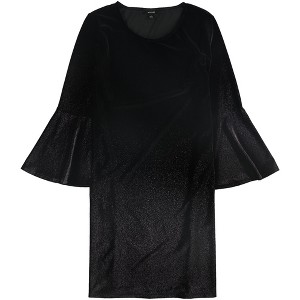 Alfani Womens Foil Velvet A-line Dress - 1 of 1