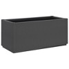 Garden Planter Dark Grey Polypropylene Standard Garden Planter - 2 of 4