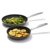 OXO (8" and 10") Enhanced Frying Pan Skillet Set - 2 of 4