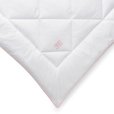 Full White Cotton Down Alternative Mattress Topper