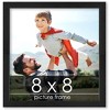 PosterPalooza | Square Decor Black Picture Frame - UV Acrylic, Foam Board Backing, Hanging Hardware - 2 of 4