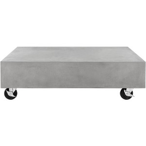 Gargon Coffee Table - Indoor/Outdoor - VNN1023 - Dark Grey - Safavieh - 1 of 4