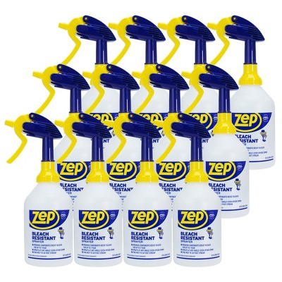 Zep Bleach Resistant Sprayer – Holds Chemicals including Bleach – 32 oz