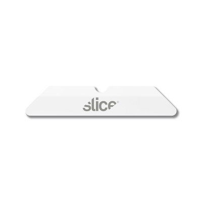 Slice 10404 Replacement Ceramic Safety Box Cutter Blades - Finger-friendly  And Dual Sided - (rounded Tip) - Pack Of 4 : Target