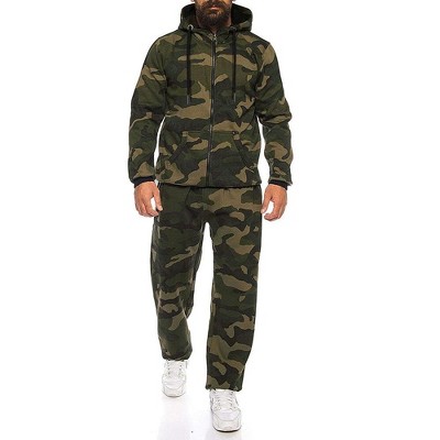 COOFANDY Sweatsuits for Men 2 Piece tracksuit Sets Full Zip Hoodie Sweatpants for Men Casual Sports Jogging Suits