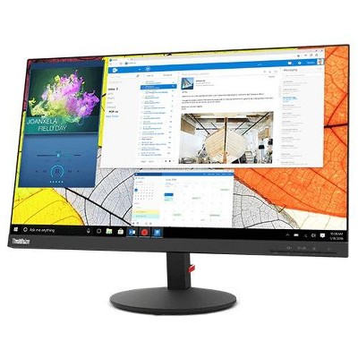 Lenovo ThinkVision S24q-10 23.8" QHD 60Hz 4 ms LED-Backlit LCD Monitor - 2560 x 1440 QHD Display @ 60 Hz - In-Plane Switching (IPS) Technology