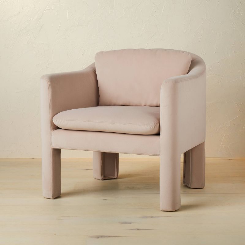Linaria Fully Upholstered Velvet Accent Chair - Opalhouse™ designed with Jungalow™ , 1 of 15