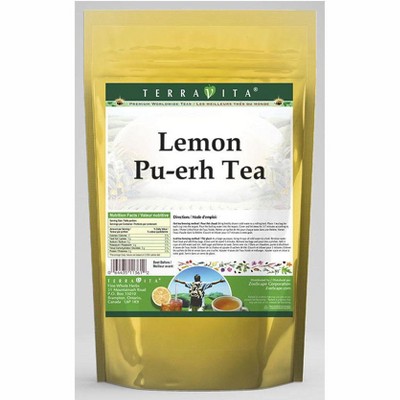 TerraVita Lemon Pu-erh Tea (50 tea bags, ZIN: 530471)
