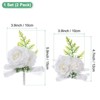 Unique Bargains Wedding Prom Parties Special Events Artificial Wrist Corsage 1 Set - 3 of 4