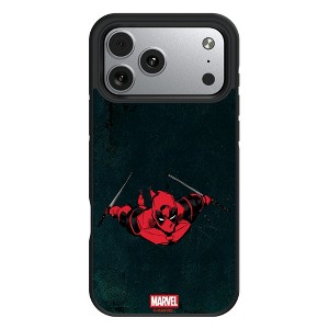 Marvel Deadpool Badge Bump Cell Phone Case for Apple iPhone 17 Series - 1 of 4