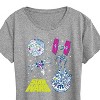 Women's - Star Wars - Ship Grid Short Sleeve Graphic T-Shirt - 2 of 4