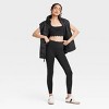 Women's Scallop Detail High-Rise 7/8 Leggings - JoyLab™ - 3 of 3