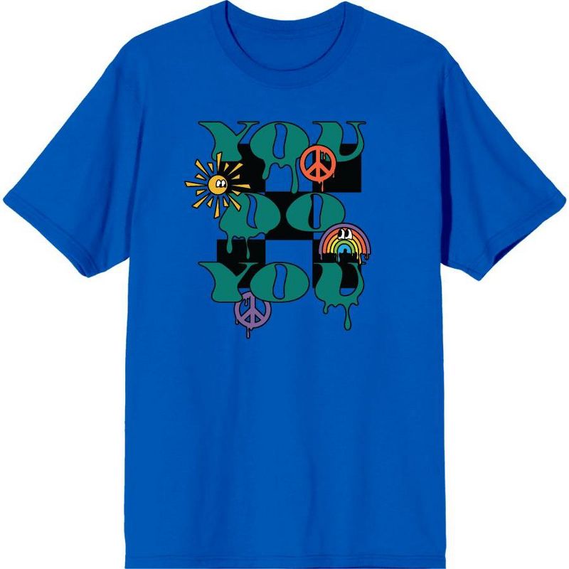 Positive Vibes You Do You Men's Short Sleeve Tee, 1 of 3