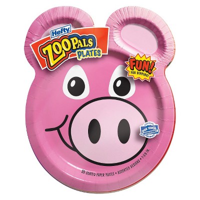 Hefty Brings Back the Iconic Zoo Pals Plates From the Early 00's