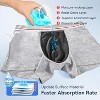 CARER Incontinence Underwear for Men Washable Reusable Men's Bladder Leak Proof Boxer Briefs - Mild Absorbency 2pk - 3 of 4