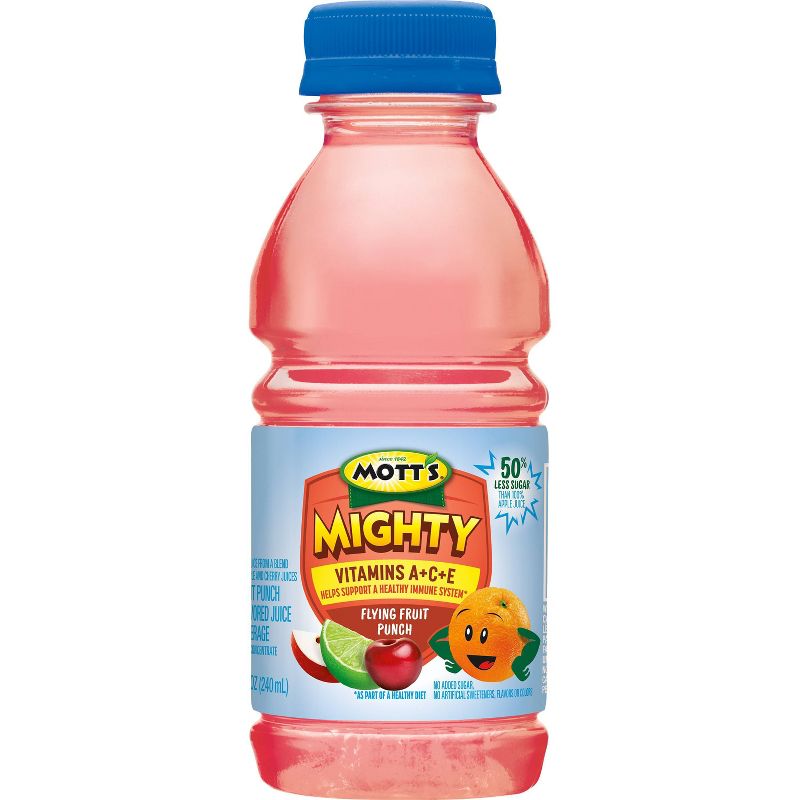 Mott&#39;s Mighty Fruit Punch Juice Drink - 6pk/8 fl oz Bottles, 4 of 9