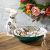 72" & 24" Tassel & Wood Bead Garland - Set of 2  White - 3 of 4